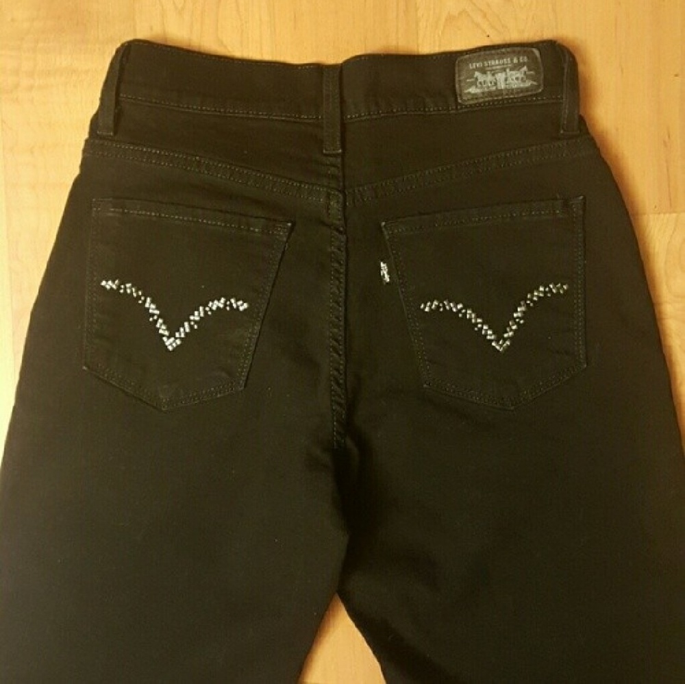 Levis 512 black Jeans Boot Cut